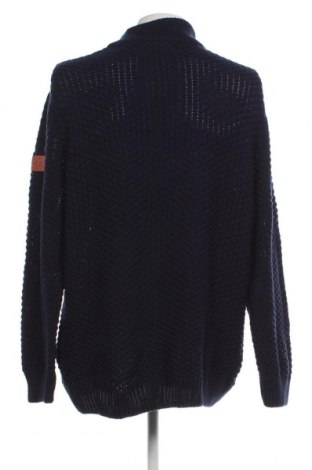 Мъжки пуловер John Baner, Размер XXL, Цвят Син, Цена 8,12 лв.