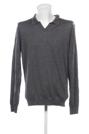 Ανδρικό πουλόβερ John Henric, Μέγεθος XL, Χρώμα Γκρί, Τιμή 45,03 €