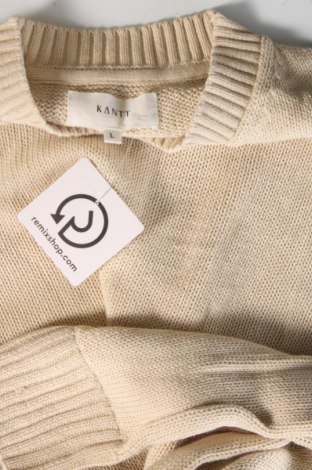 Ανδρικό πουλόβερ KANTT, Μέγεθος L, Χρώμα Εκρού, Τιμή 15,34 €
