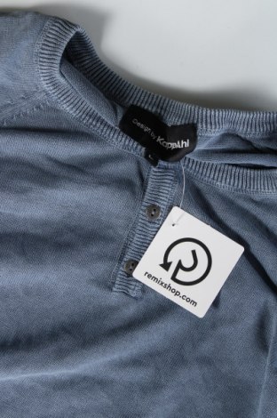 Herrenpullover KappAhl, Größe L, Farbe Blau, Preis 7,99 €