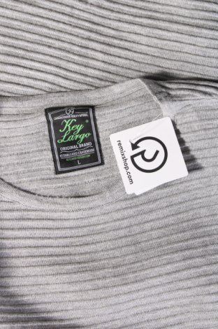 Ανδρικό πουλόβερ Key Largo, Μέγεθος L, Χρώμα Γκρί, Τιμή 7,78 €