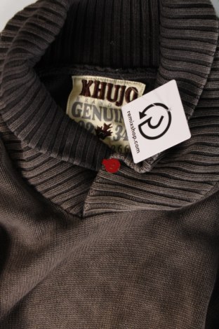 Мъжки пуловер Khujo, Размер M, Цвят Кафяв, Цена 24,80 лв.