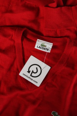 Herrenpullover Lacoste, Größe S, Farbe Rot, Preis 66,80 €