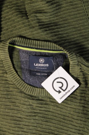 Herrenpullover Lerros, Größe L, Farbe Grün, Preis € 5,68