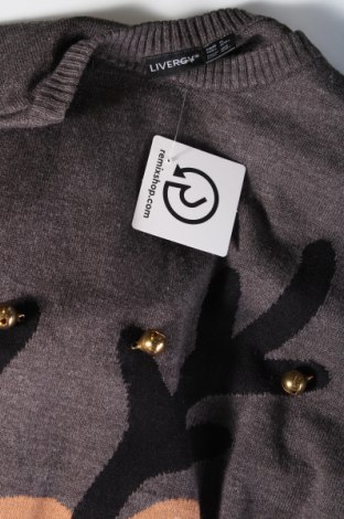 Ανδρικό πουλόβερ Livergy, Μέγεθος L, Χρώμα Γκρί, Τιμή 6,97 €