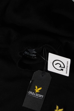 Ανδρικό πουλόβερ Lyle & Scott, Μέγεθος M, Χρώμα Μαύρο, Τιμή 72,16 €