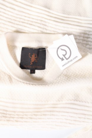 Ανδρικό πουλόβερ Made By Monkeys, Μέγεθος M, Χρώμα Εκρού, Τιμή 5,68 €