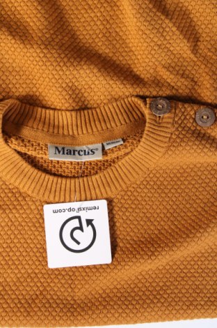 Мъжки пуловер Marcus, Размер M, Цвят Кафяв, Цена 8,41 лв.