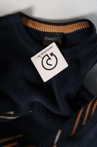Ανδρικό πουλόβερ Maselli, Μέγεθος XL, Χρώμα Μπλέ, Τιμή 17,94 €