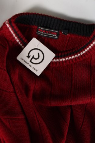 Ανδρικό πουλόβερ Meantime, Μέγεθος XL, Χρώμα Κόκκινο, Τιμή 5,89 €