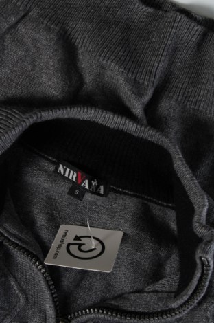 Ανδρικό πουλόβερ Nirvana, Μέγεθος S, Χρώμα Γκρί, Τιμή 6,94 €
