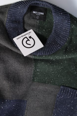 Мъжки пуловер Only & Sons, Размер L, Цвят Многоцветен, Цена 36,95 лв.