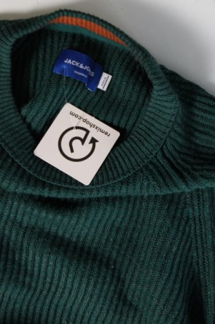 Ανδρικό πουλόβερ Originals By Jack & Jones, Μέγεθος S, Χρώμα Πράσινο, Τιμή 7,36 €