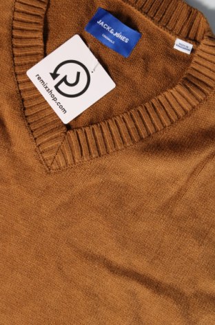 Ανδρικό πουλόβερ Originals By Jack & Jones, Μέγεθος L, Χρώμα Καφέ, Τιμή 5,05 €