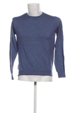 Ανδρικό πουλόβερ Pima Cotton, Μέγεθος S, Χρώμα Μπλέ, Τιμή 5,54 €