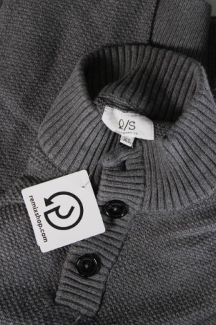 Мъжки пуловер Q/S by S.Oliver, Размер XL, Цвят Сив, Цена 8,84 лв.
