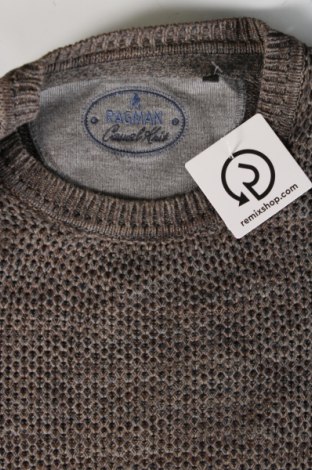 Herrenpullover Ragman, Größe L, Farbe Grau, Preis € 6,15