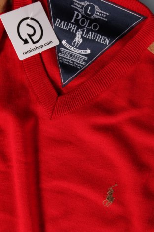 Ανδρικό πουλόβερ Ralph Lauren, Μέγεθος L, Χρώμα Κόκκινο, Τιμή 59,38 €