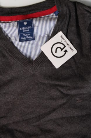Ανδρικό πουλόβερ Redmond, Μέγεθος L, Χρώμα Γκρί, Τιμή 7,18 €
