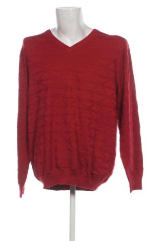 Ανδρικό πουλόβερ Roger Kent, Μέγεθος XL, Χρώμα Κόκκινο, Τιμή 5,47 €
