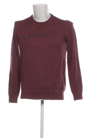 Мъжки пуловер S.Oliver, Размер L, Цвят Лилав, Цена 20,40 лв.