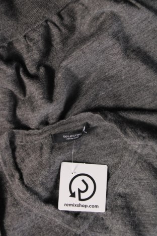Ανδρικό πουλόβερ Selected, Μέγεθος XXL, Χρώμα Γκρί, Τιμή 13,42 €