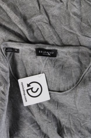 Ανδρικό πουλόβερ Selected Homme, Μέγεθος XL, Χρώμα Γκρί, Τιμή 9,04 €