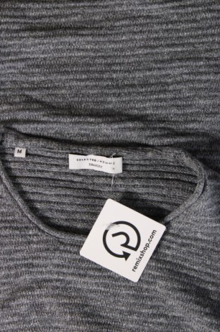 Ανδρικό πουλόβερ Selected Homme, Μέγεθος M, Χρώμα Γκρί, Τιμή 8,41 €