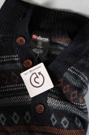 Мъжки пуловер Sherpa, Размер L, Цвят Син, Цена 16,66 лв.