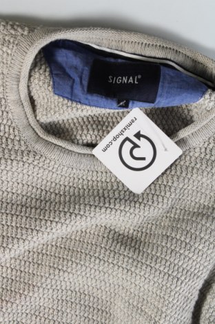Мъжки пуловер Signal, Размер XL, Цвят Сив, Цена 24,80 лв.