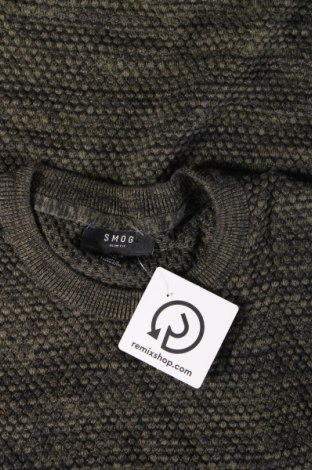 Мъжки пуловер Smog, Размер M, Цвят Зелен, Цена 10,73 лв.