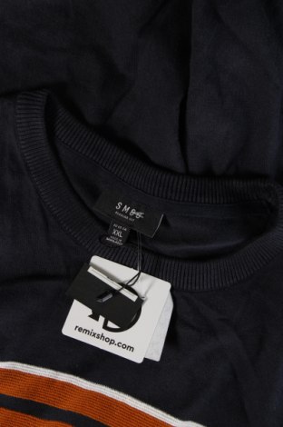 Ανδρικό πουλόβερ Smog, Μέγεθος XXL, Χρώμα Μπλέ, Τιμή 7,18 €