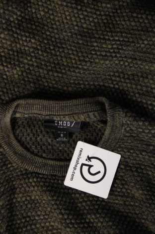 Мъжки пуловер Smog, Размер S, Цвят Зелен, Цена 8,12 лв.