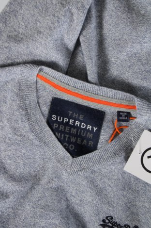 Мъжки пуловер Superdry, Размер S, Цвят Син, Цена 42,40 лв.