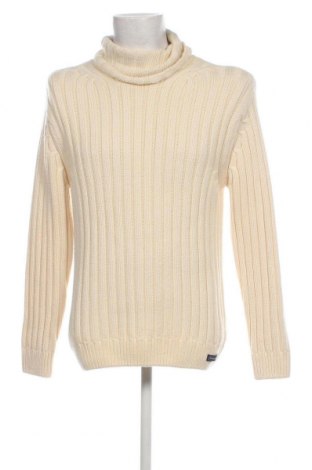Ανδρικό πουλόβερ Superdry, Μέγεθος M, Χρώμα Εκρού, Τιμή 18,03 €