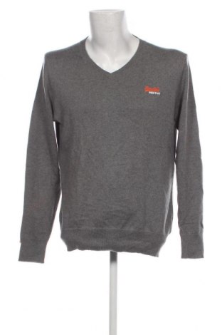 Мъжки пуловер Superdry, Размер XL, Цвят Сив, Цена 21,15 лв.