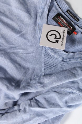 Ανδρικό πουλόβερ Superdry, Μέγεθος 3XL, Χρώμα Μπλέ, Τιμή 17,44 €
