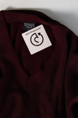 Ανδρικό πουλόβερ Suvari, Μέγεθος L, Χρώμα Κόκκινο, Τιμή 5,34 €