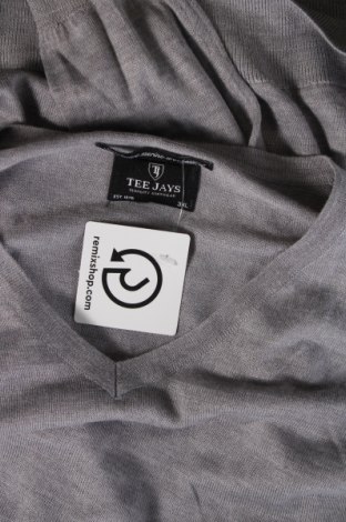 Ανδρικό πουλόβερ Tee Jays, Μέγεθος 3XL, Χρώμα Γκρί, Τιμή 7,36 €