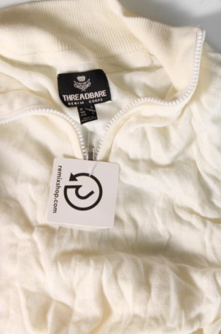 Ανδρικό πουλόβερ Threadbare, Μέγεθος L, Χρώμα Εκρού, Τιμή 5,56 €