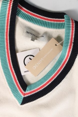 Ανδρικό πουλόβερ Tom Tailor, Μέγεθος XL, Χρώμα Λευκό, Τιμή 11,11 €