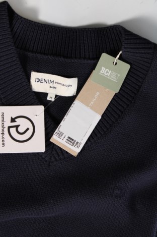 Ανδρικό πουλόβερ Tom Tailor, Μέγεθος M, Χρώμα Μπλέ, Τιμή 11,51 €