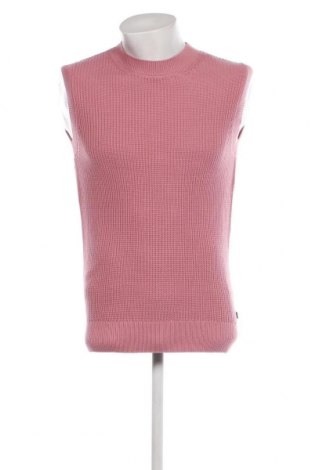 Мъжки пуловер Tom Tailor, Размер S, Цвят Розов, Цена 34,65 лв.