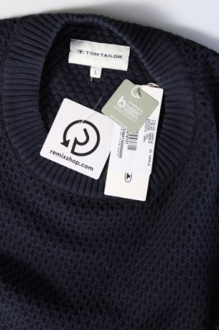 Ανδρικό πουλόβερ Tom Tailor, Μέγεθος L, Χρώμα Μπλέ, Τιμή 11,91 €