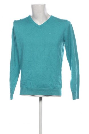 Мъжки пуловер Tom Tailor, Размер L, Цвят Зелен, Цена 8,84 лв.