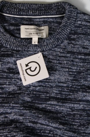 Мъжки пуловер Tom Tailor, Размер XL, Цвят Син, Цена 8,50 лв.