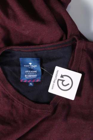 Ανδρικό πουλόβερ Tom Tailor, Μέγεθος XL, Χρώμα Κόκκινο, Τιμή 5,47 €