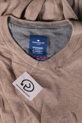 Ανδρικό πουλόβερ Tom Tailor, Μέγεθος XXL, Χρώμα  Μπέζ, Τιμή 7,15 €
