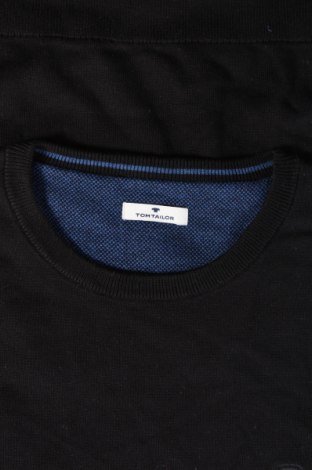 Мъжки пуловер Tom Tailor, Размер XL, Цвят Черен, Цена 34,00 лв.