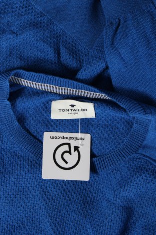 Мъжки пуловер Tom Tailor, Размер L, Цвят Син, Цена 34,00 лв.